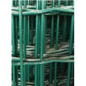 Grillage soudé vert 1m50x25m maille 50x60