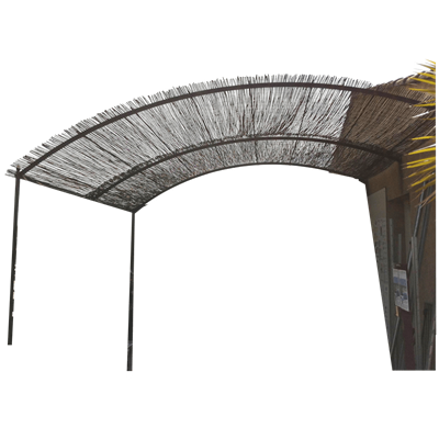 PERGOLA CINTRÉ en fer