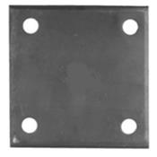 PLATINE 100x100x8mm